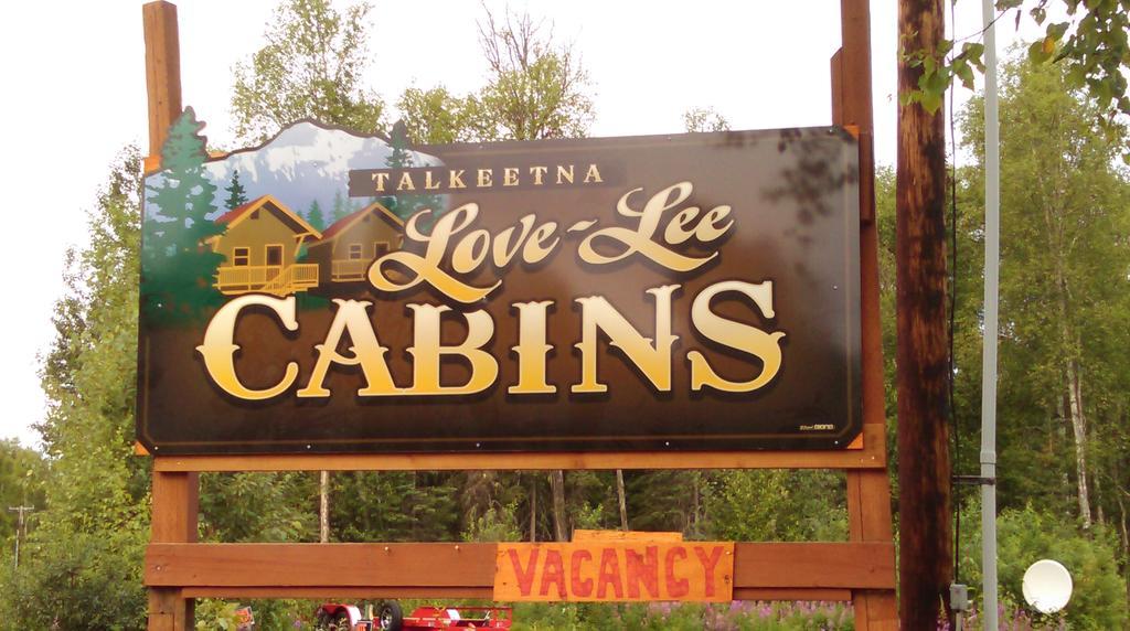 Talkeetna Love-Lee Cabins Hotel Eksteriør billede